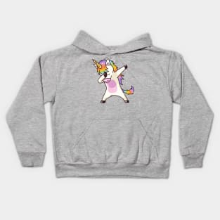 Dabbing Unicorn Shirt Dab Hip Hop Funny Magic Kids Hoodie